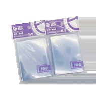 200-1000pcs 64x89mm Clear Card Sleeves Magic Three Kingdoms Poker Protector Board Game Sleeve Inner 