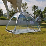 4 People Transparent Panoramic Tent Spherical Sun Room PVC Starry Sky Tent