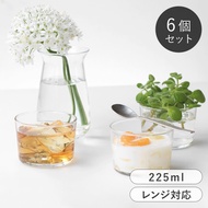 ボデガ グラス 220ml 6個セット ボルミオリ・ロッコ 耐熱 ガラス ボウル 食器 コップ 小鉢 そば猪口
