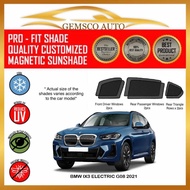 BMW iX3 G08 2022 (Plastic Frame) ( 6 / 7pcs ) Car Sunshade