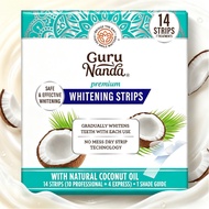 ชุดแถบฟอกฟัน GuruNanda Whitening Strips ใช้งาน 7 วัน แถบไม่ลื่น ออกแบบอ่อนโยนต่อช่องปาก ทำให้รอยยิ้ม