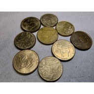 Bank Negara Malaysia Commemorative Coin. 1987, 1979,1992 coin. 1 Ringgit , and 5 Ringgit Coins.