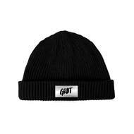 GRDT Beanie Hat Black Beanie Hat Men