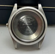 原裝ROLEX 勞力士 1500 不鏽鋼殼組 (殼+ 底蓋 ) .錶徑:35mm
