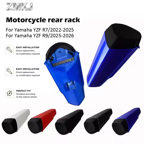 For Yamaha YZF R7 YZF-R7 2022-2025 YZF R9 YZF-R9 2025 2026 Motorcycle Rear Passenger Pillion Seat Co