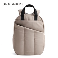 BAGSMART กระเป๋าเป้สะพายหลังแล็ปท็อปขนาด 15.6 นิ้ว กระเป๋านักเรียนผ้านวมความจุขนาดใหญ่สําหรับการเดิน