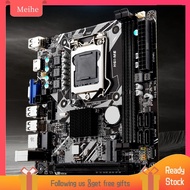 Meihe Mini ITX Motherboard  Maximum 16GB Multiphase Power LGA 1155 PC Motherboar for Replacement