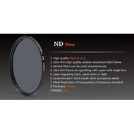 LY Knightx ND Nd2 Nd4 Nd8 Nd16 Neutral Density Camera Lens Filter Color 49Mm 52Mm 55Mm 58Mm 62Mm 67