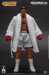 「超惠賣場」  Storm Toys 1/12 重量級拳王 穆罕默德阿里 Ali 三頭雕