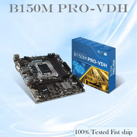 For MSI B150M PRO-VDH Motherboard LGA1151 DDR4 B150 64GB m-ATX Supports the sixth generation Intel C