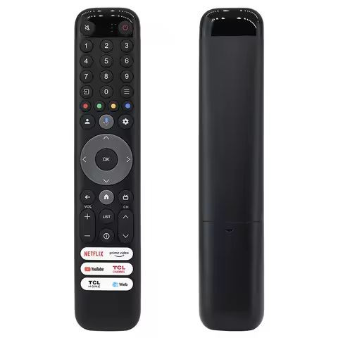 New RC833 GUB1 Voice Remote Control For TCL QLED Smart Google TV 50 55 65 75C645 P745 C745 C845 43LC