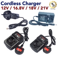 Kim.S Cordless Drill Charger 12V / 16.8V / 18V / 21V Battery For Fast Charger Lithium Prodiy Power Tools