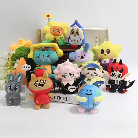 Thailand GMMTV CP Plush Keychain Cartoon Cute Filling PP Cotton Pendant JAIDEE BABII WIN ForceBook A