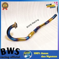 Yamaha wr155 blue gold exhaust pipe