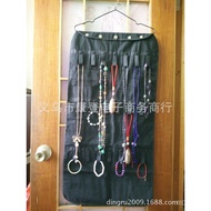 Hook 20 Bags Double-Sided 40 Grid Sticky Pocket Necklace Bag pvc Ring Hanging Jewelry European Ameri