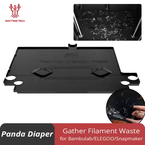 BIGTREETCH Panda Diaper Gather Filament Waste 3D Printer Accessories For Bambu Lab P1/X1/P2S/H2D/ELE
