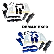 DEMAK EX90 BODY COVER FULL SET RED BLUE BLACK