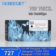 300ML HP 727 727XL Ink cartridge with full ink for HP DesignJet T920 T930 T1500 T1530 T2500 T2530 Pr