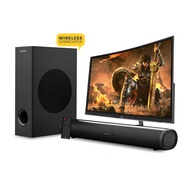 SPEAKER - SONICGEAR (STUDIOBAR 600 HD AIRBASS) HD SOUNDBAR WIRELESS SUBWOOFER