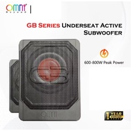 OMNI BEYOND GB Series 8"/10" Underseat Active Subwoofer 8/10 Inch Car Audio Kereta - GB8/GB10