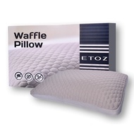 ETOZ Extra Firm Memory Foam Pillow (Waffle Pillow)-- Memory Foam Pillow- Anti Bacteria