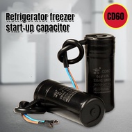 Cd60 Refrigerator Freezer Compressor Starter Capacitor 47uf/64uf/75uf/80uf/88-108uf 330VAC
