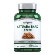 Catuaba Bark 470 mg, 120 Quick Release Capsules (USA)