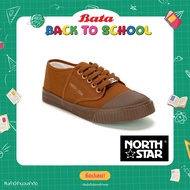 ฺBata บาจา by North Star รองเท้านักเรียนผ้าใบ แบบผูกเชือก วัยประถมศึกษาและมัธยมศึกษา สวมใส่ง่าย สำหร