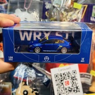 Time Micro 1:64 Die-cast Model Car Subaru WRX STI 2014 Rally Blue TM 時光微品 富士 掃把佬 改裝版