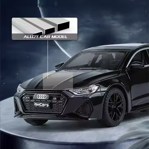 1:32 AUDI RS7 Coupe Alloy Car Model Diecasts Metal Vehicles Car Model High Simulation Sound and Ligh