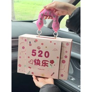 520 Gift for Girlfriend Practical Heart-walking High-end Summer Colorful Creative Gift Box for Wife 