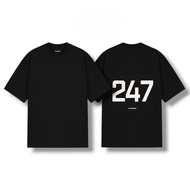 RUNNING JERSEY 247 BLACK, WHITE & NAVY REGULAR SIZE NEW/RUNNING JERSEY 247 3D Print Men's Top
