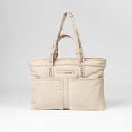 COVE Puffy Daytrip Tote - รองรับ Laptop 15 นิ้ว กระเป๋าสะพายทรง Tote ผ้า nylon นุ่มลื่น กันน้ำ ใส่