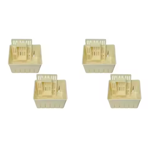 4PCS Tofu-Press Mould Food Grade PP DIY Homemade Tofu-Maker Pressing Mold Kit Kitchen Tool Tofu-Box 
