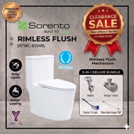 Sorento - SUPER SUMMER SALES ONE-PIECE TWISTER WATER CLOSET WC WITH FREE GIFT (SRTWC-8518) YOO LIVIN