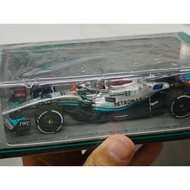 Spark 1: 43 F1 Mercedes-Benz W13 Racing Model Mercedes-Benz Russell Miami FTX Coating