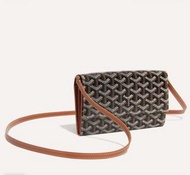 GOYARD 經典印花斜挎錢包