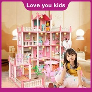 Doll House Dream House For Girls Diy Doll House Girl Castle Accessories house doll for princess