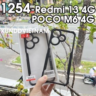 [Giao Hỏa Tốc] Ốp lưng XUNDD Redmi 13 / POCO M6 4G - Viền TPU Chống sốc Mặt lưng trong