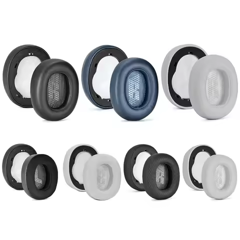 Earpads Replacement Memory Sponge Ear Pads Cushions Ear Pads Cover for JBL E65BTNC Duet NC LIVE650 6