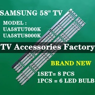 SAMSUNG UA58TU7000K UA58TU8000K 58" TV LED BACKLIGHT UA58TU7000 UA58TU8000 58TU7000K 58TU8000K 58TU7