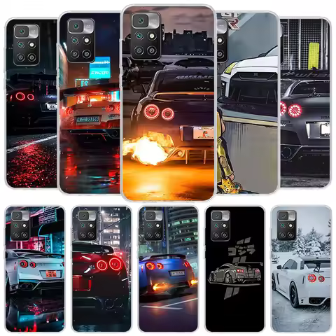 GTR Sport Car JDM Cover Phone Case For Xiaomi Poco F7 Ultra X7 X6 X5 Pro M7 Redmi 15C 15 13C 13 12C 