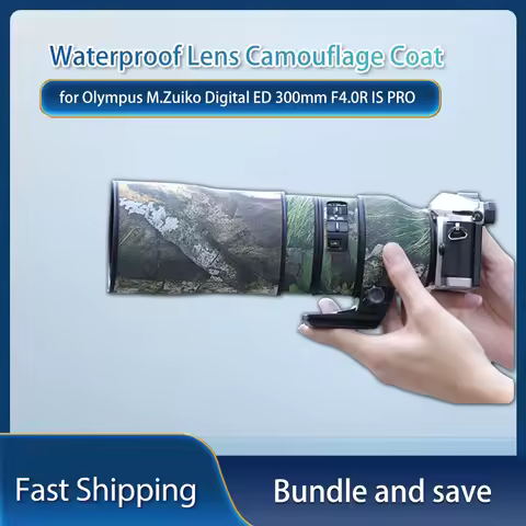 For Olympus M.Zuiko Digital ED 300mm F4.0R IS PRO Rain Cover Protective Sleeve Case ED 300F4 Pro Wat