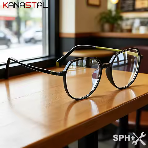 Men Reading Glasses Optical Prescription Myopia Eyewear Women Blue Light Blocking CR39 Lenses Rubber