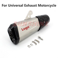 Exhaust Motorcross Systems Escape Moto Modified Motorcycle Muffler Universal Racing Pipe For CBR650R S1000RR MT07 TRK502
