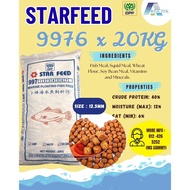 9976 (20KG) Dedak Makanan Ikan Timbul Jenama Starfeed