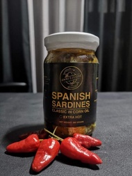 Spanish Sardines Classic in Corn Oil Extra Hot