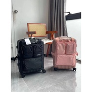 Luggage hanging bag, vest bag, waterproof and splash proof fabric, suitable for 21 inch luggage