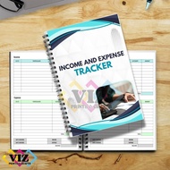Income and Expense Tracker / Log book / Record Book / Journal / Notebook Journal Book