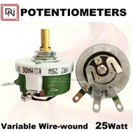VR 25watt 2k5 ohm potentiometer 2.5k ohm potentiometer